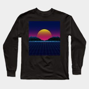 Futuresynth Aesthetics Long Sleeve T-Shirt